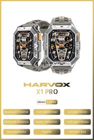 Resim Fırsat7 Harvox Watch X1 Pro Saat Iphone Ve Android Tüm Telefonlara Uyumlu 100Gün Sarj Süreli Akıllı SAAT 