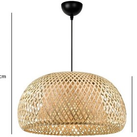 Resim Homing Exclusive Lisbon Hasır Sarkıt Ayd-3565 Bambu 