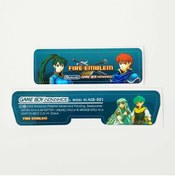 Resim POPKONSOL Nintendo Gameboy Advance Arka Yapıştırma Fire Emblem Gba Back Tag Sticker Model 07 