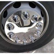 Resim Sivri Mermi Bijon Kapağı Krom Renkte Ve Sökme Aparatlı 19 Mm 