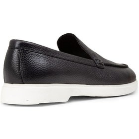 Resim Deery Erkek Hakiki Deri Gri Loafer Ayakkabı - 01957mgrıe02 Gri 