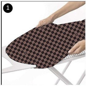 Resim King Xxl 165x56cm Kahve Ütü Masası Kılıfı 