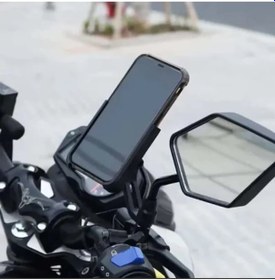 Resim Motosiklet Ve Bisiklet Telefon Tutucu Çok Renkli 