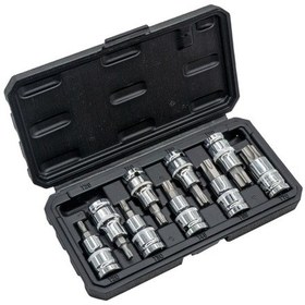Resim 5548 1/2'' Torx Bits Uçlu Lokma Anahtar Takımı 9 Parça 