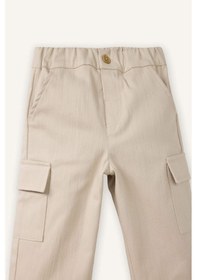 Resim Defacto Erkek Bebek Loose Fıt Pamuklu Pantolon G6379a526spbg106 Bej-bg106 
