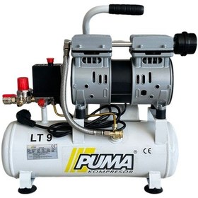 Resim Puma PSLY 9 0.75M 9 L Yağsız Kompresör 