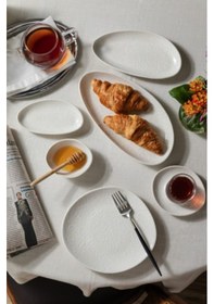 Resim Porser Lace Pebble Kahvaltı Seti 20 Parça Beyaz 