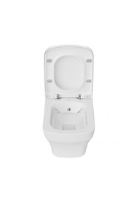 Resim Creavit So321 Solo Kanalsız Rım-off Asma Klozet Ve Kapağı 