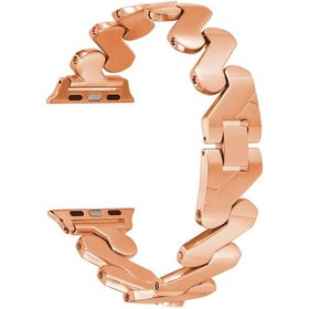 Resim Nihcase iOS Watch Ultra 49mm Uyumlu Kordon Krd80 Metal Kordon 