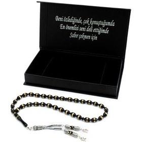 Resim Kuka Tesbih Kişiye Özel Kutulu 