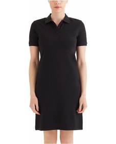Resim Columbia Csc Basic Polo Dress Kadın Kısa Kollu Elbise Cs0378-010 Siyah 