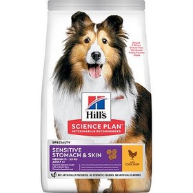 Resim Hills Sensitive Stomach Skin Tavuklu Yetişkin Köpek Maması 2,5 Kg 
