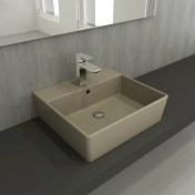 Resim Bocchı Mılano Lavabo 50 cm - Mat Kaşmir 