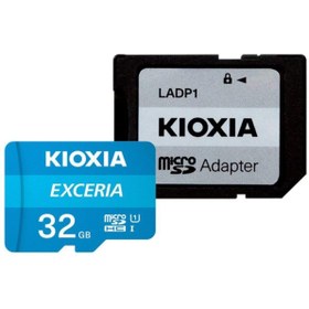 Resim Kioxia Kıoxıa 32gb Excerıa Microsd C10 U1 Uhs1 R1 Lmex1l032gg2 Hafıza Ka 