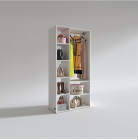 Resim Kenzlife giysi dolabı hüsamettin 180*090*40 byz gardırop 