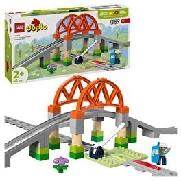 Resim LEGO DUPLO Tren Köprüsü ve Rayları Ek Macera Seti 10426 