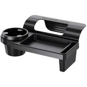 Resim Samdoo Araç İçi Çok Amaçlı Organizatör - Bardaklık, Telefon Tutucu Ve Şarj İmkanı İle Pratik Çözüm 