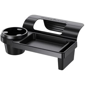 Resim Samdoo Araç İçi Çok Amaçlı Organizatör - Bardaklık, Telefon Tutucu Ve Şarj İmkanı İle Pratik Çözüm 