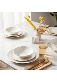 Resim Güral Porselen Atina 60 Parça Yemek Takımı Filesiz 