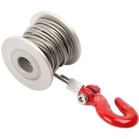 Resim Grc 25t Servo Vinç Tamburu Rc Kaya Tırmanıcısı Direksiyon Dişlisi Vinç Yükseltme Aksesuarları 