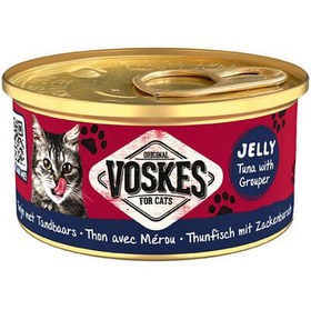 Resim Voskes Ton Balıklı ve Orfoz Jelly Kedi Yaş Konservesi 85 Gr 