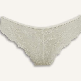 Resim Defacto Dantel Brazilian Külot Fall İn Love T3197az25wnwt46 Beyaz 
