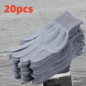 Resim 20 adet Dotted Naylon Eldiven, Polyester, Örgü Kumaş, Bağcıklı Kapanış, Elde Yıkanabilir - Açık Hava Bisikleti, Kamp, Balıkçılık için İdeal - Çoklu Renk Seçenekleri Mevcut, Bisiklet Eldivenleri|Sporlu Görünüm|Bağcıklı Kapanış 