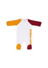 Resim Galatasaray 5'Li Bebek Hastane Çıkışı Kişiye Özel Kutulu Beyaz 