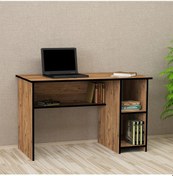 Resim Kalenderdekor1 Kalender Dekor Avel 120 Cm Çalışma Masası Ave04 Meşe 