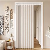 Resim 2D Kapı Perdesi, Çağdaş Çizgili Gri Kapı Perdesi - Matkap Gerektirmeyen Kolay Kurulum, Dalga Katlama Tasarımı, Makinede Yıkanabilir Polyester Her Mevsim Ev Dekoru & Tatil Temaları (Halloween/Noel/Paskalya), Şık Oturma Odası Perdeleri, Sezonluk Giriş Güzelleştirme, Modern İç Mekan Stili, Pürüzsüz Dokulu Kumaş 