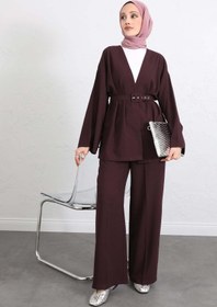Resim Salih Çelebi Kemerli Kimono Takım 0047 - MÜRDÜM 