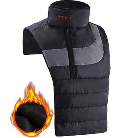 Resim Motorsiklet Boyun Isıtıcı Boyunlukları Avcılık için Taşınabilir Açık Hava Boyunluk Rüzgar Koruma Spor Atkı Sıcak Noel Hediyesi 