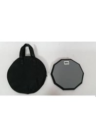 Resim Cremonia Td08 8 İnç Davul Çalışma Pedi - Siyah Aksesuar Geniş 