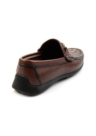 Resim Bambi Kahve Leather Erkek Loafer Ayakkabı E01557255316 Kahve 