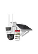 Resim Hılook Ptz-n2c400ı-k/4g/c05s10, 4mpix, 4mm, 30mt Gece Görüşü, Dahili Mikrofon, Pır+radar, 4g, Solar Pt Ip Kamera 