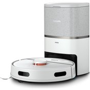 Resim Philips 3000 Serisi Islak Kuru Beyaz İstasyonlu Robot Süpürge,4000 Pa, Sert Zemin Ve Halıya Uygun 