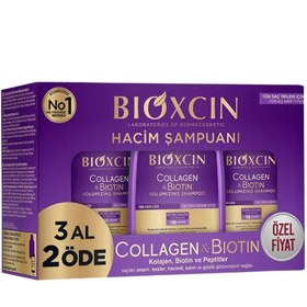 Resim BİOXCİN COLLAGEN & BİOTİN HACİM ŞAMPUANI 3 AL 2 ÖDE 