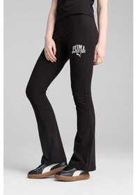 Resim Puma Class High-waist Fla Siyah Kadın Tayt SiYAH 