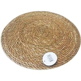 Resim Yunusoğlu Home Hasır Amerikan Servisi Supla Örme Bambu Kahverengi 