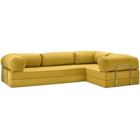 Resim Legom Modüler Koltuk Takımı L Koltuk Sünger Yataklı Kanepe Sarı 