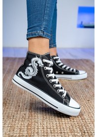 Resim Kadın Erkek Spor Ayakkabı Baskılı 