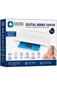 Resim iron medical Dijital Bebek Tartısı Baskül 