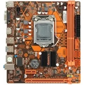 Resim Esonıc H61FHL Ddr3 Vga, Hdmı, Gigabit Ethernet, LGA1155 Anakart 