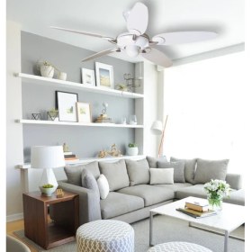 Resim Hunter Alchemy Beyaz - 137 Cm. Tavan Vantilatörü 