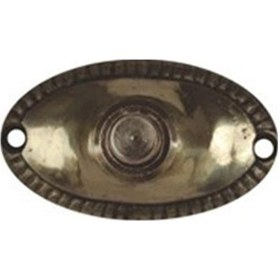 Resim Oval Döküm Zil Butonu 