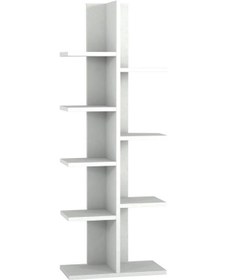 Resim Dekorister Tree Kitaplık Beyaz 