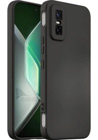 Resim Gpack Infinix Gt 30 Pro Kılıf Lansman Silikon İçi Kadife Siyah 