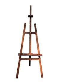 Resim Ahşap Ayaklı Şovale No 1 Boyalı Decolfin 