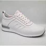 Resim Libero 4195 Beyaz Hakiki Deri Erkek Günlük Casual Sneaker 