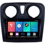 Resim demirusta Dacia Sandero Symbol Uyumlu 4gb Ram Carplay+and.auto Navigasyon Kamera 